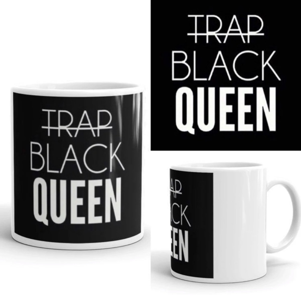 11OZ Trap X BLACK QUEEN TEA MUG *NWT*